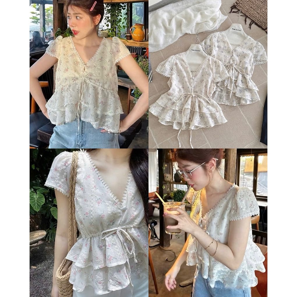Áo babydoll nữ siêu xinh tại LungBling với nhiều mẫu thời trang, chất liệu cao cấp, tôn dáng và dễ phối đồ cho mọi phong cách.