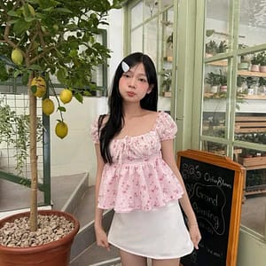 áo baybdoll phối với gì đẹp