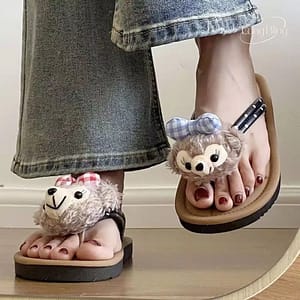 Dép tông nữ đế thẳng